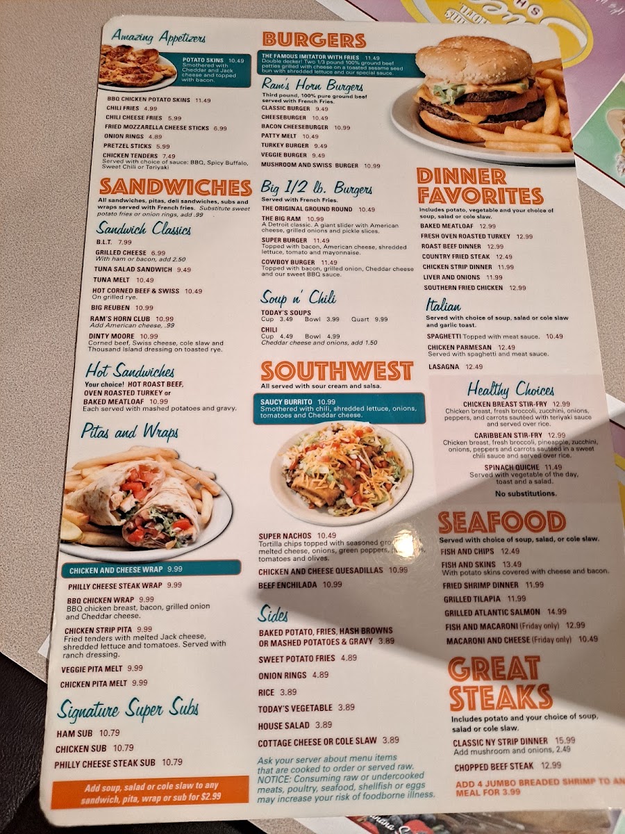 Ram's Horn Menu - Image 6